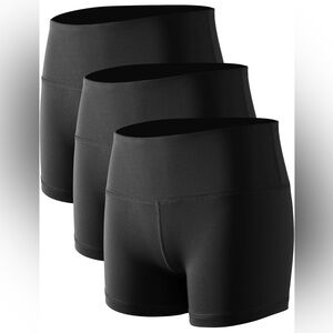 Black Shorts 3 Pack